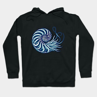 Nautilus japanese art Hoodie